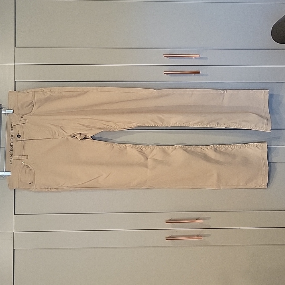 Prana Mens Slim Fit 34 x 34 Khaki Tan Pant